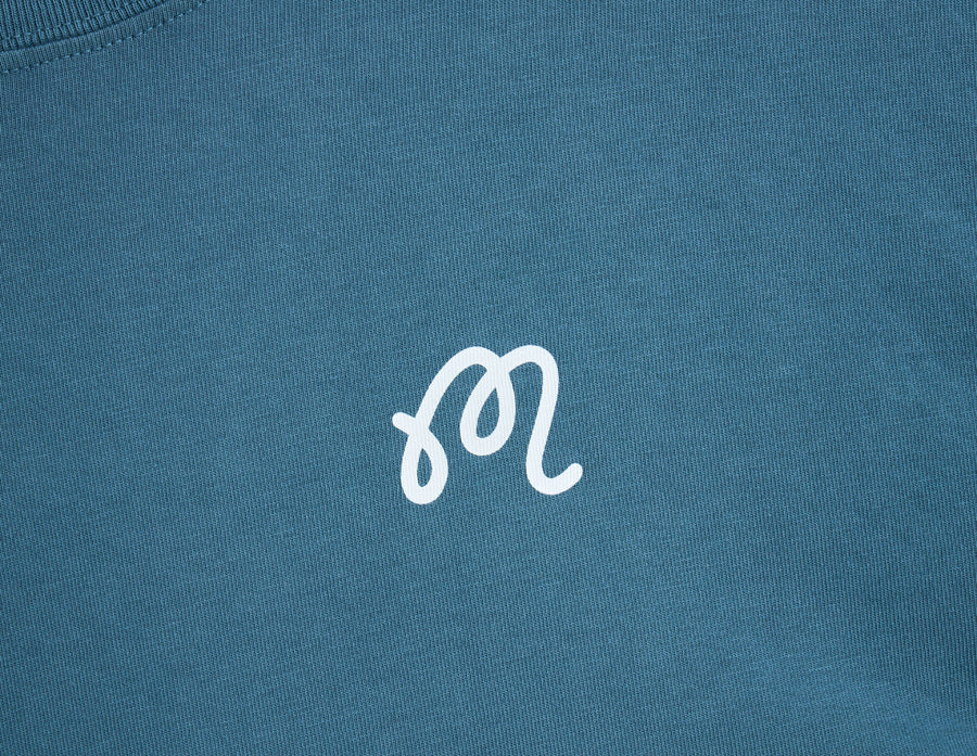 Malbon Bermuda T-shirt / Aegean Blue