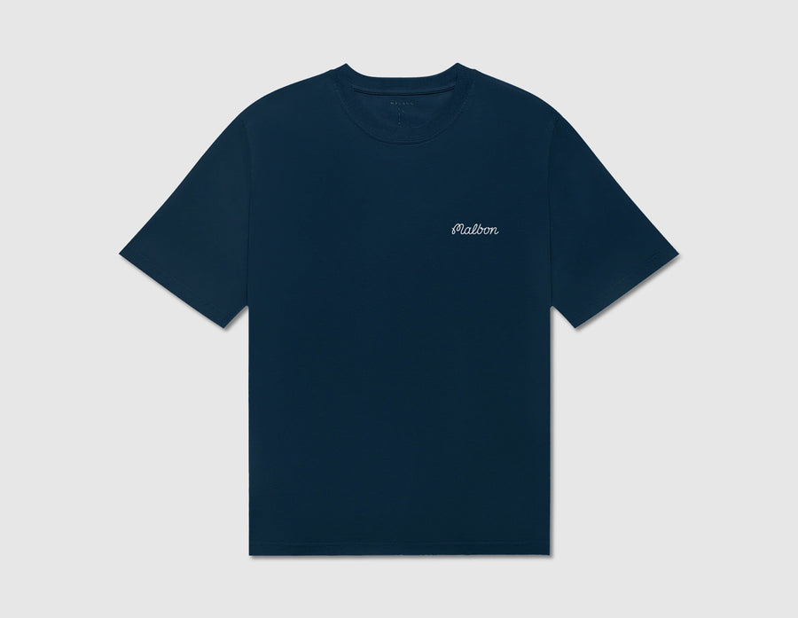 Malbon Bermuda Baldwin T-Shirt / Navy
