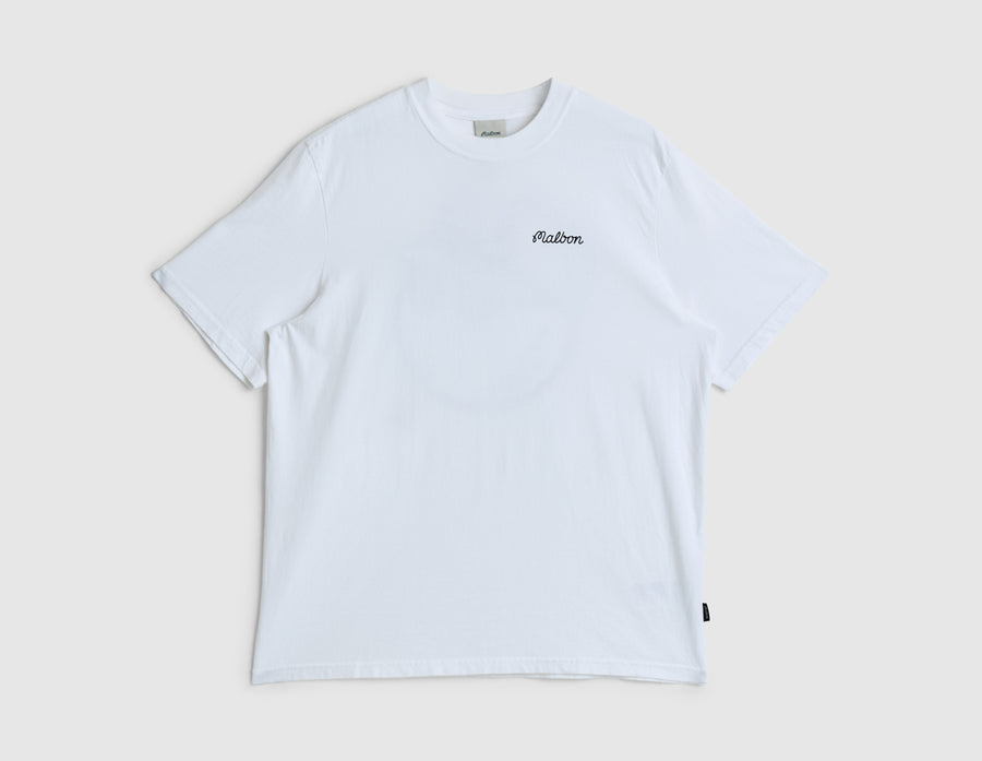 Malbon Bermuda Baldwin T-Shirt / White
