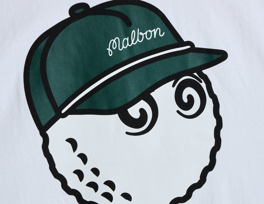 Malbon Bermuda Baldwin T-Shirt / White