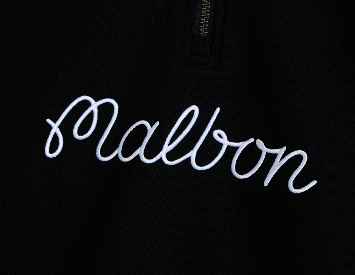 Malbon Collegiate Sweatshirt / Black