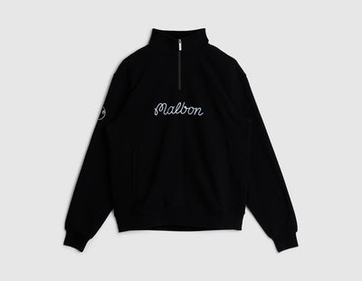 Malbon Collegiate Sweatshirt / Black
