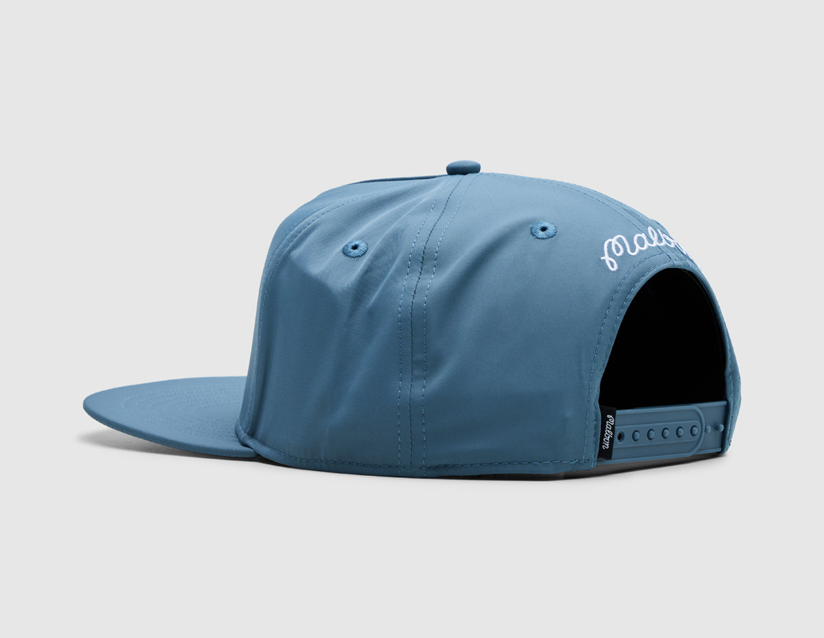 Malbon M Snapback / Aegean Blue