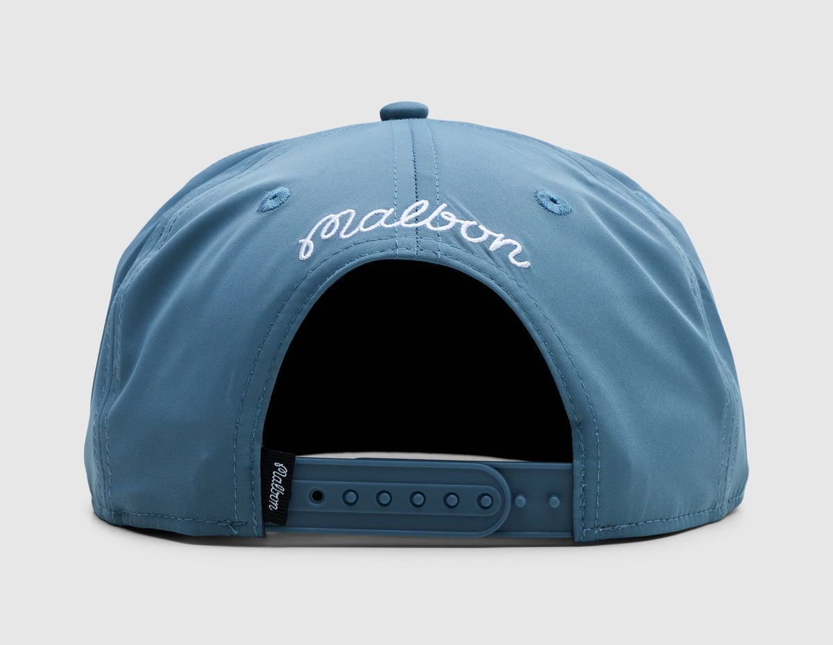 Malbon M Snapback / Aegean Blue