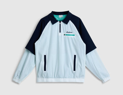Malbon Marina Windshirt White / Midnight