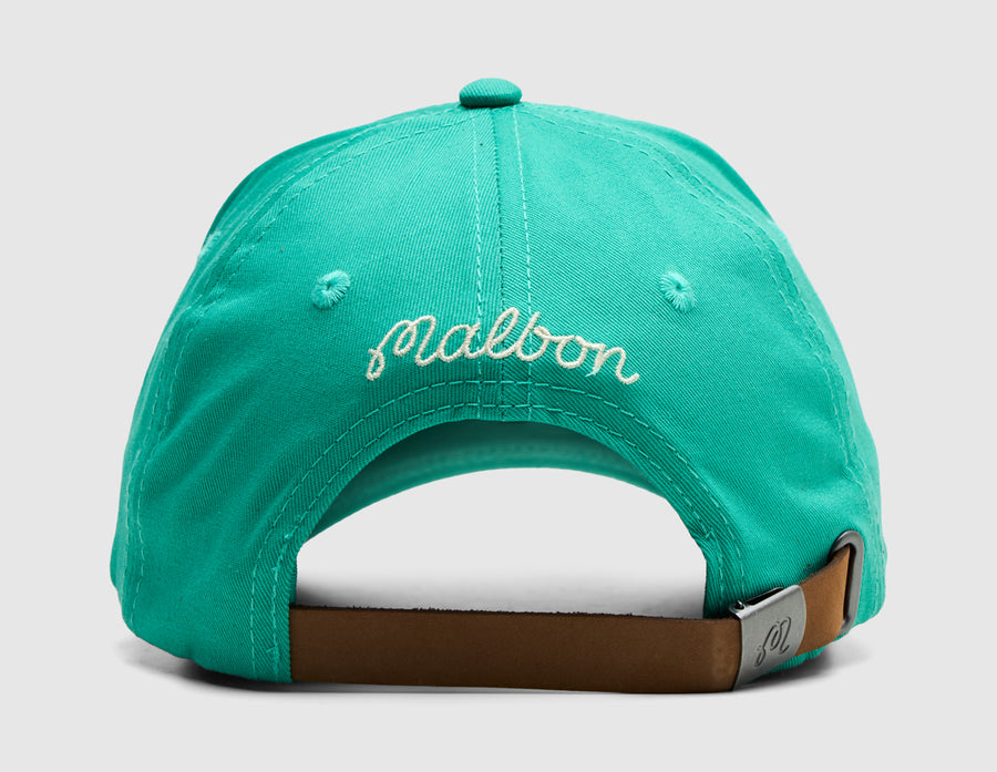 Malbon Stamp Dad Hat / Marine Green