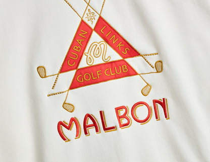 Malbon Trinity Crewneck / Cream