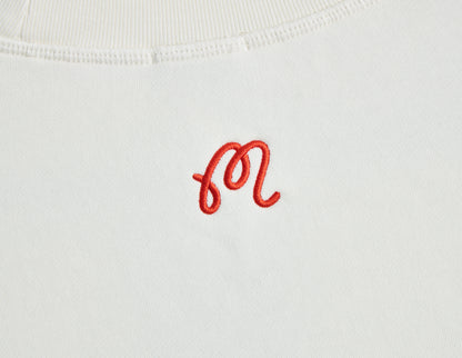 Malbon Trinity Crewneck / Cream