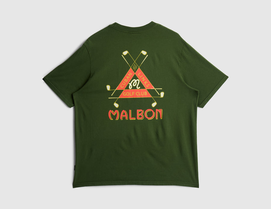 Malbon Bermuda Trinity T-Shirt / Chive