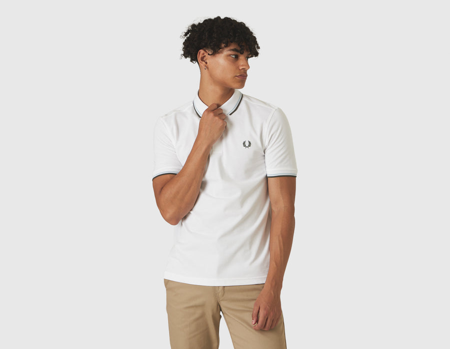 Fred Perry Twin Tipped Shirt / White