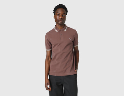 Fred Perry Twin Tipped Shirt Road Brick /  Warm Grey