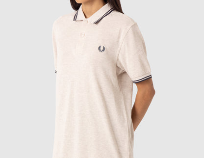 Fred Perry Twin Tipped Shirt Marl / Anchor Grey