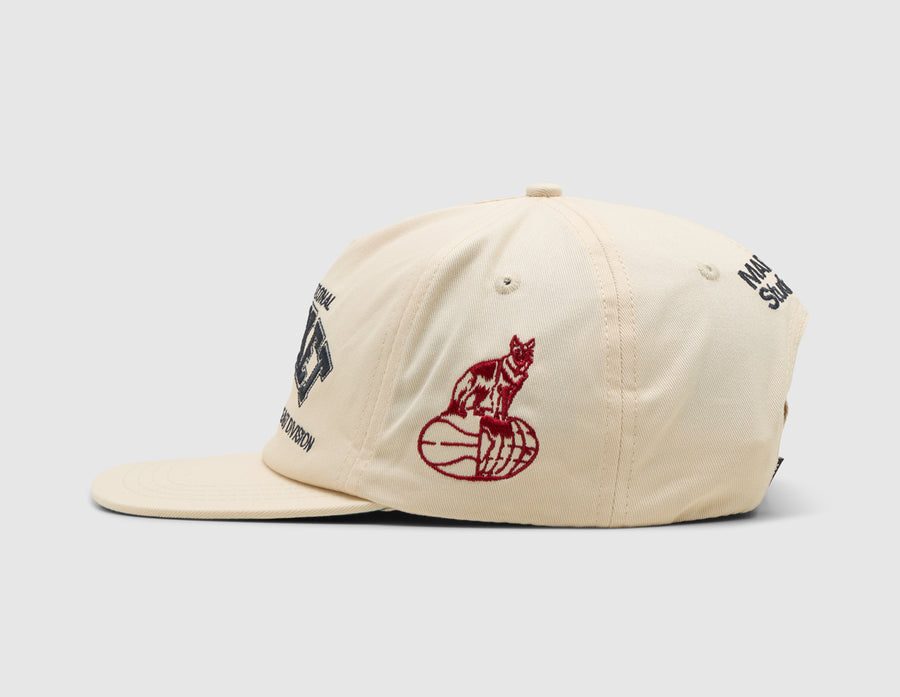 Market West East 5 Panel Hat / Unbleached