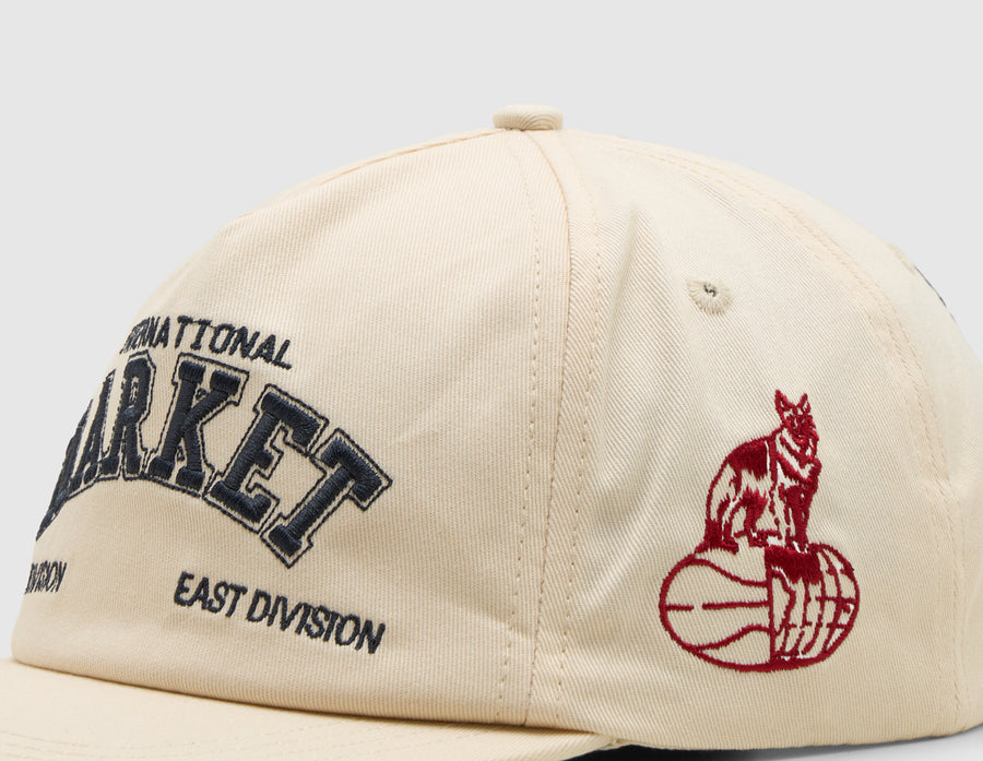 Market West East 5 Panel Hat / Unbleached