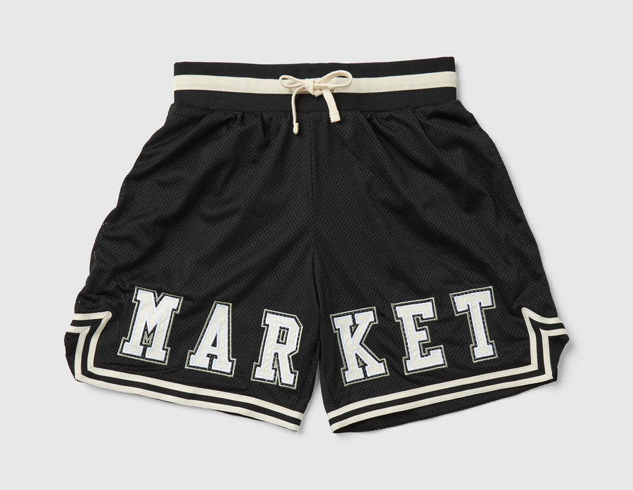 Market International Game Shorts / Black