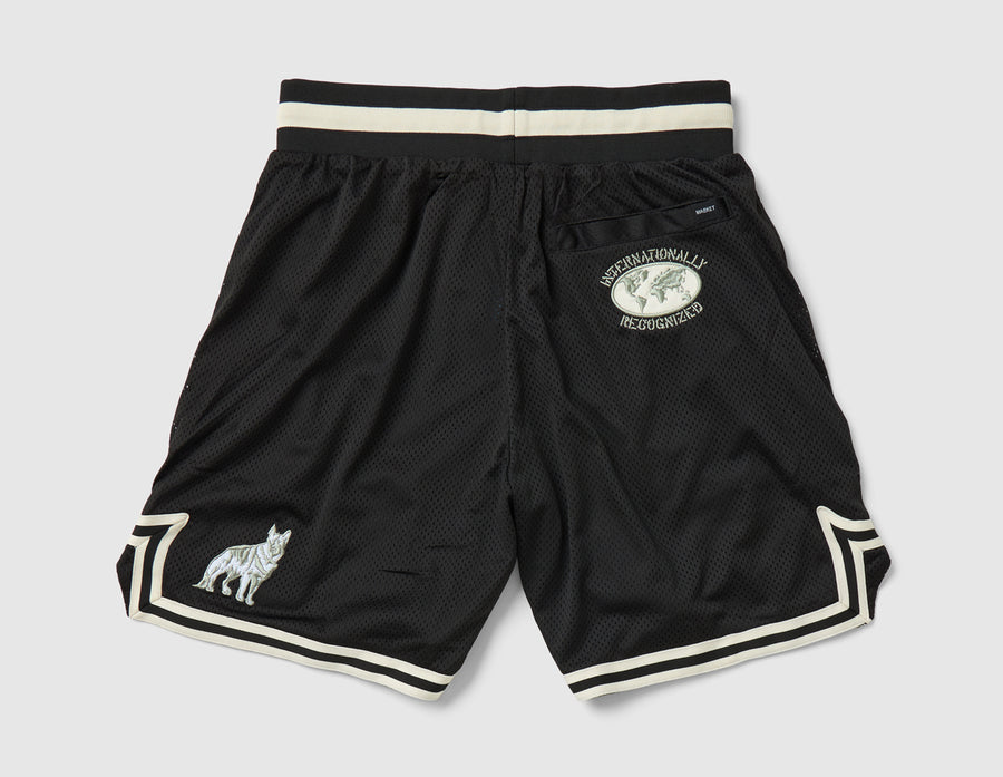 Market International Game Shorts / Black