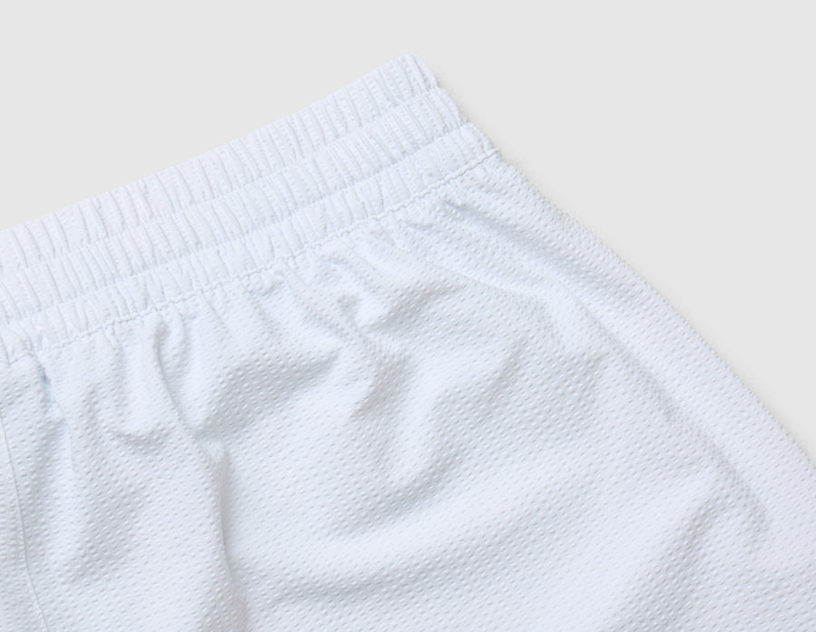 New Balance Tournament Seersucker Shorts White