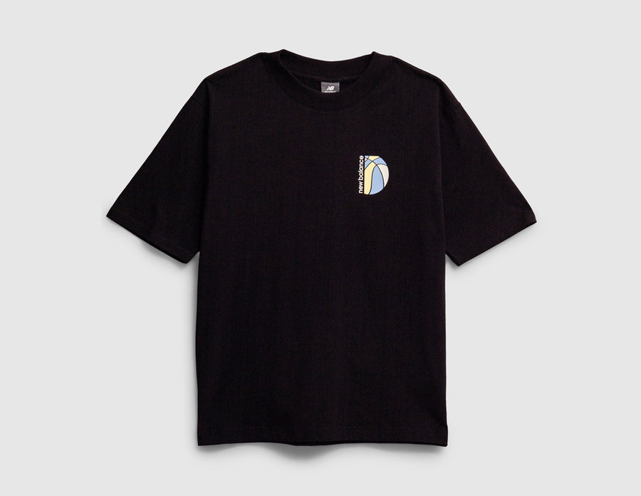 New Balance Hoops Mosaic T-Shirt Black
