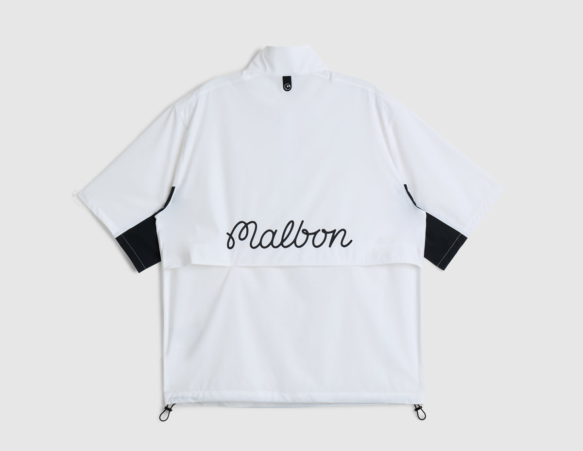 Malbon Pine Windshirt Unbadged / White