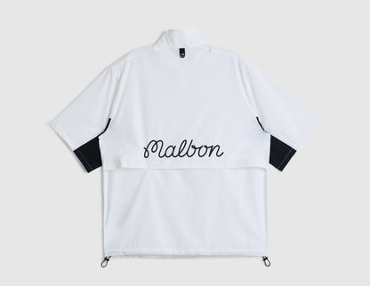 Malbon Pine Windshirt Unbadged / White