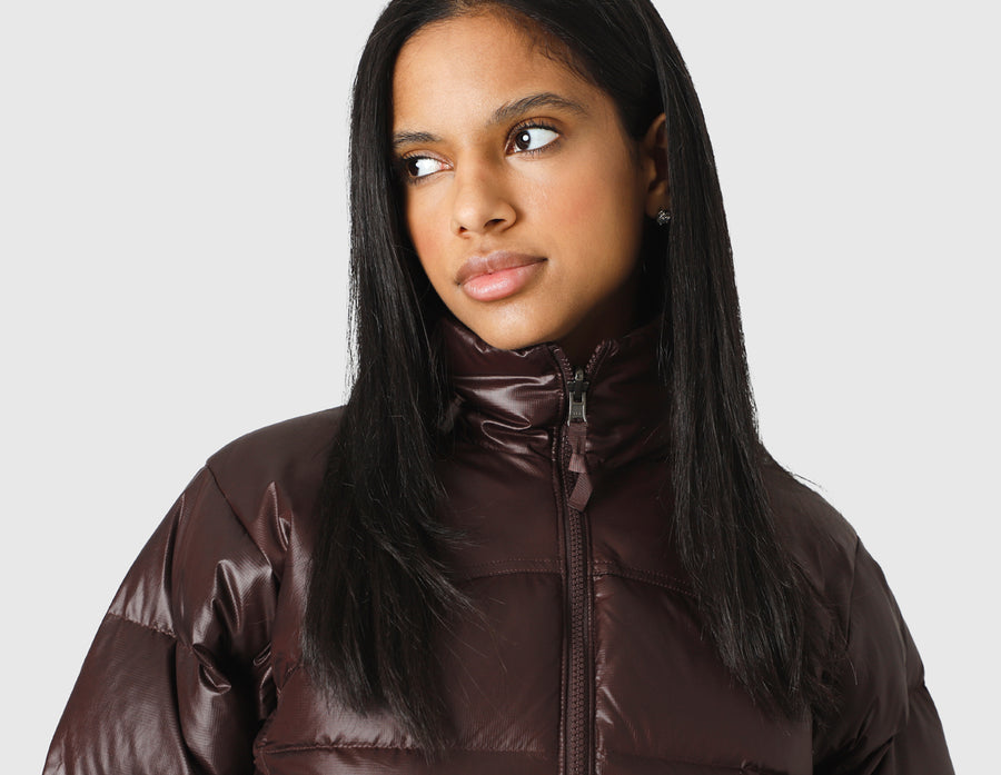 The North Face Women's 2000 Retro Nuptse Jacket / Coal Brown size? Canada