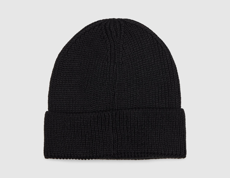The North Face Logo Box Cuffed Beanie / TNF Black