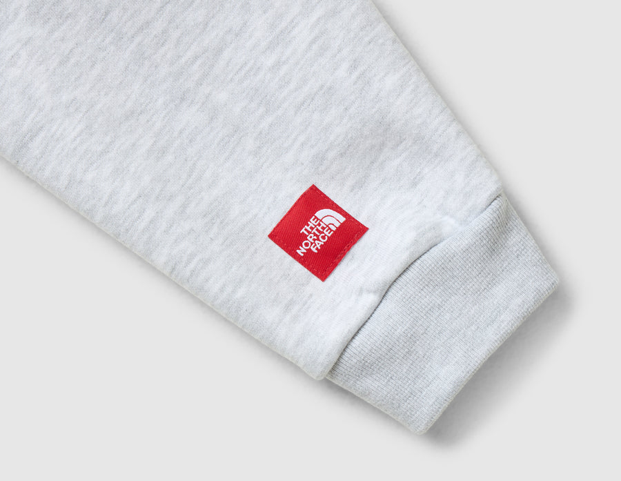 The North Face Red Box Hoodie / Heather Grey