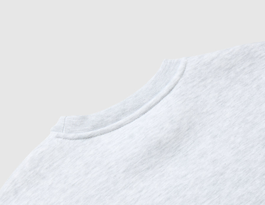 The North Face Red Box Crew / Heather Grey