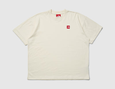 The North Face Red Box Short Sleeve Tee / White Dune
