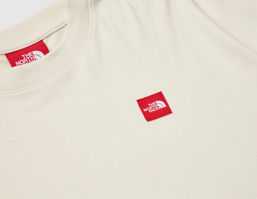 The North Face Red Box Short Sleeve Tee / White Dune