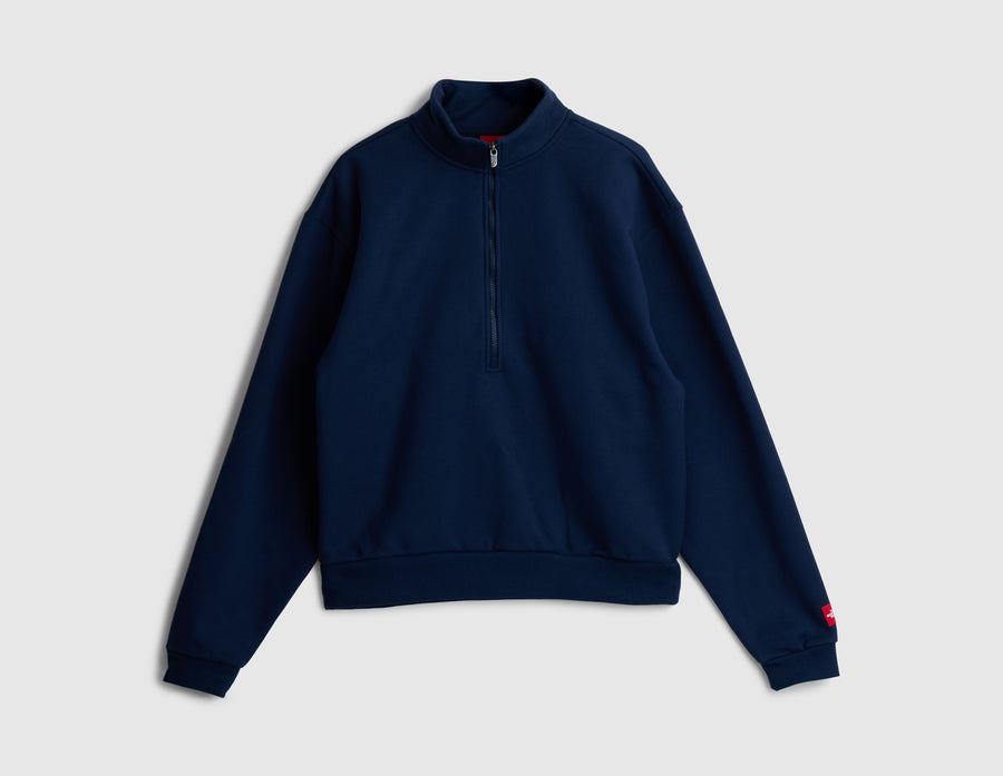 The North Face Red Box Half Zip / Summit Navy