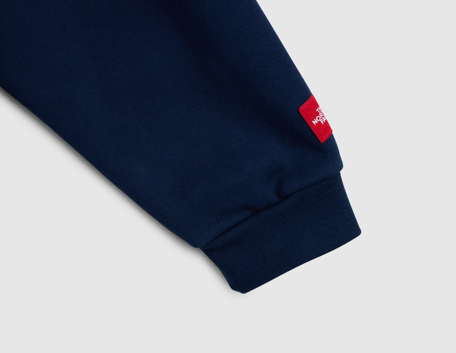 The North Face Red Box Half Zip / Summit Navy