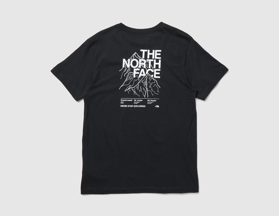 The North Face Evolution Half Dome Mountain T-Shirt / TNF Black