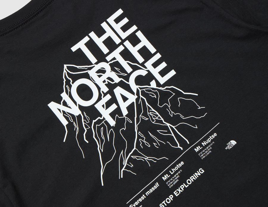 The North Face Evolution Half Dome Mountain T-Shirt / TNF Black