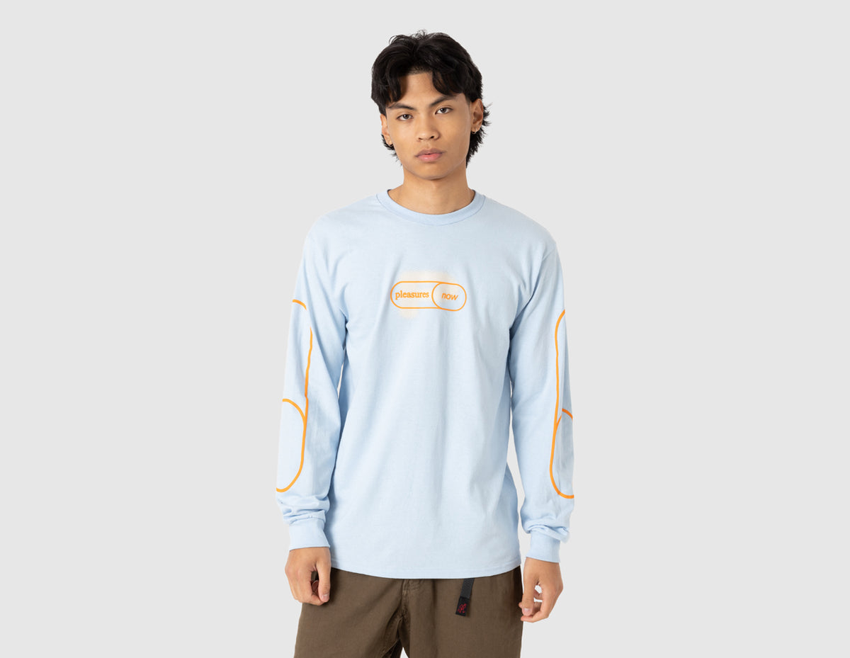 Pleasures Pixel P Long Sleeve / Light Blue