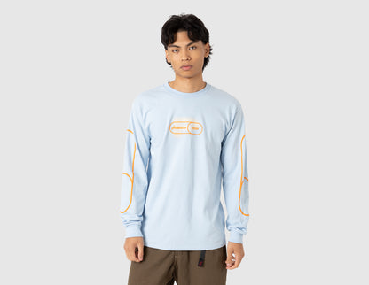 Pleasures Pixel P Long Sleeve / Light Blue