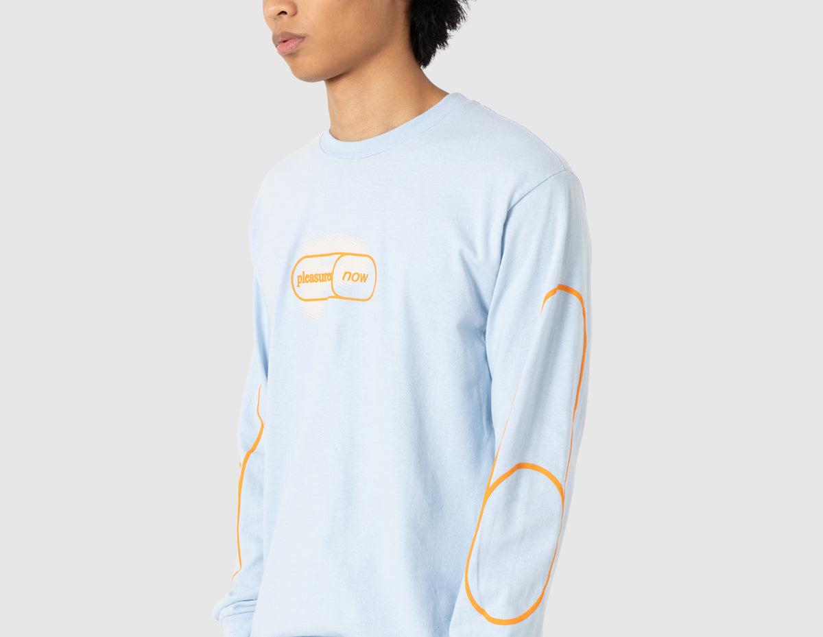 Pleasures Pixel P Long Sleeve / Light Blue