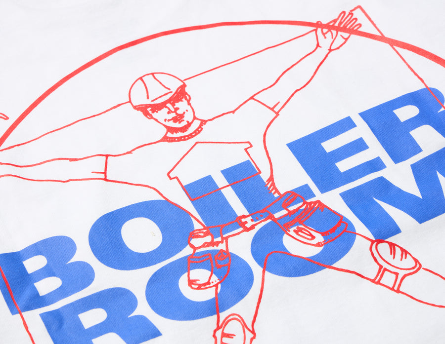 Pleasures Boiler Room Loud Music T-shirt / White