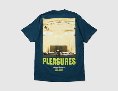 Pleasures Boiler Room Turntable T-Shirt / Blue