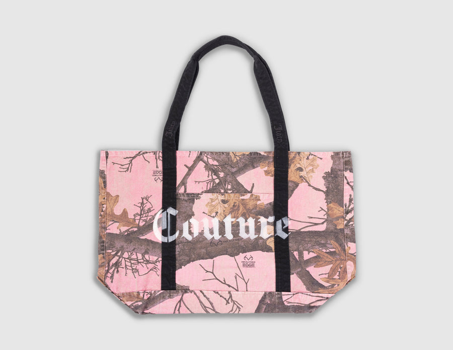 Pleasures x Juicy Couture Realtree Canvas Tote / Pink Edge