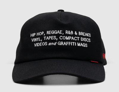 Pleasures Sections Snapback Black