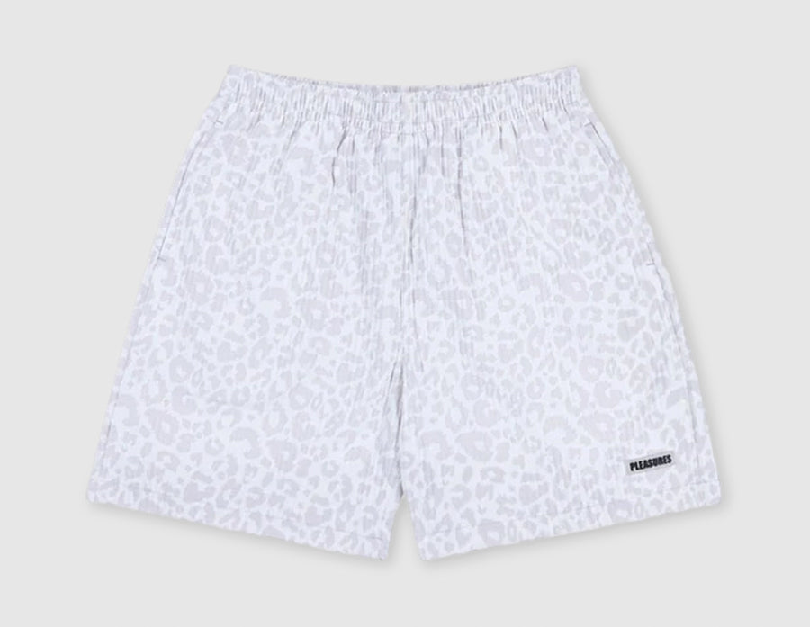 Pleasures Active Shorts Off White