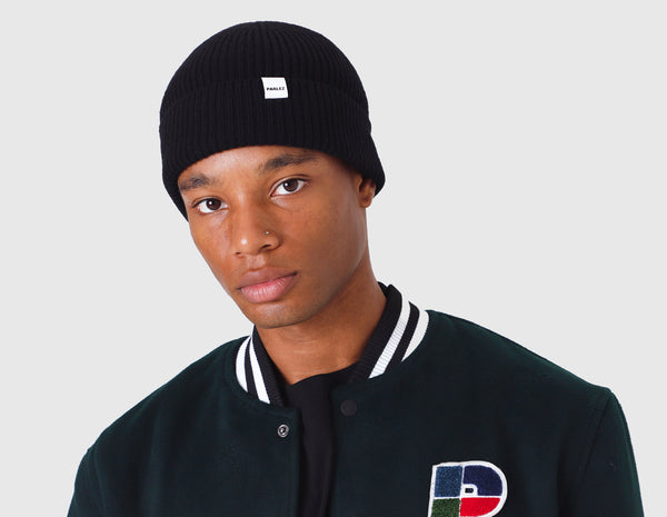 Parlez Cooke Heavy Knit Beanie / Black – size? Canada