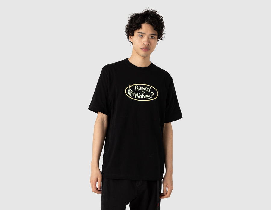 Raised By Wolves Match T-Shirt / Black