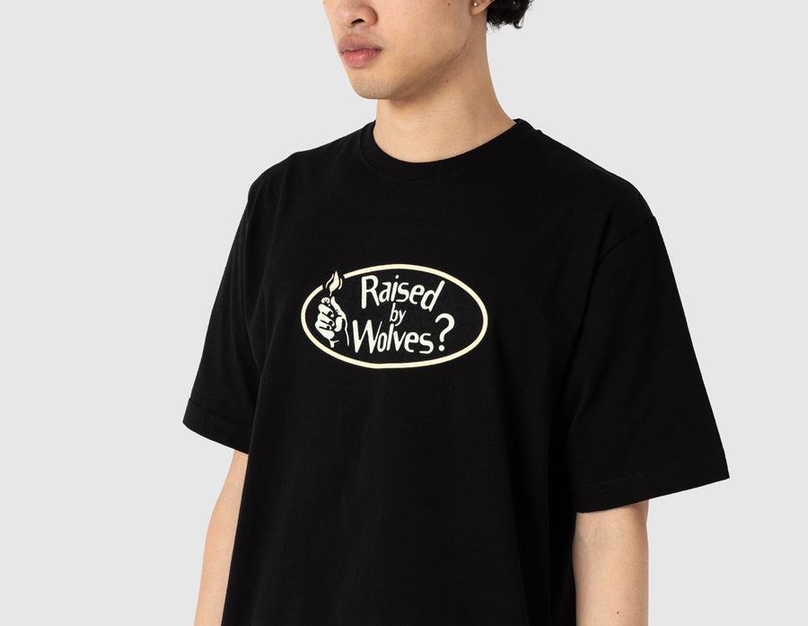 Raised By Wolves Match T-Shirt / Black