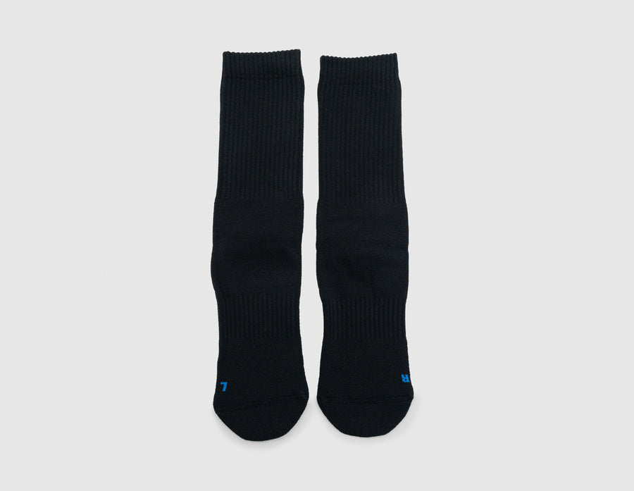 Raised By Wolves Fuck Off Socks Black