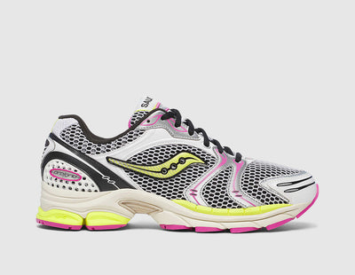 Saucony ProGrid Triumph 4 White / Fluo - Sneakers