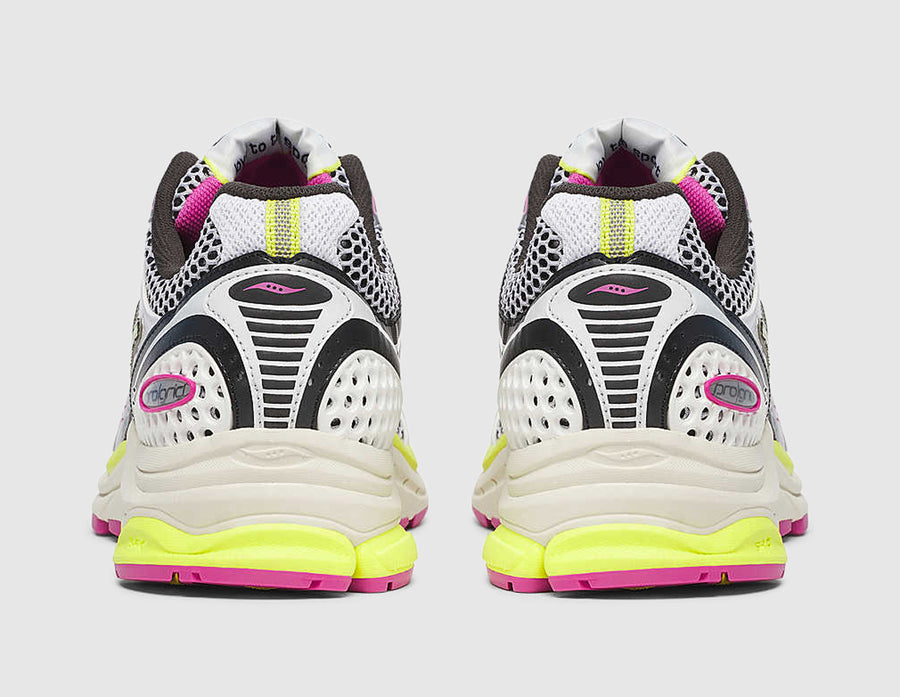 Saucony ProGrid Triumph 4 White / Fluo