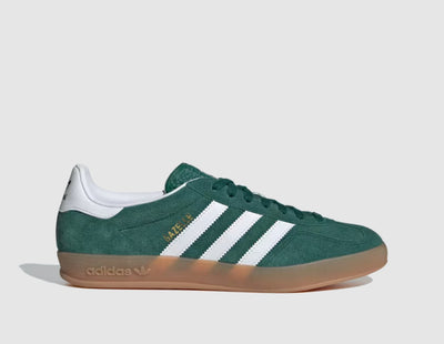 adidas Originals Gazelle Indoor Green Cloud / Fwtr White - Gum - Sneakers