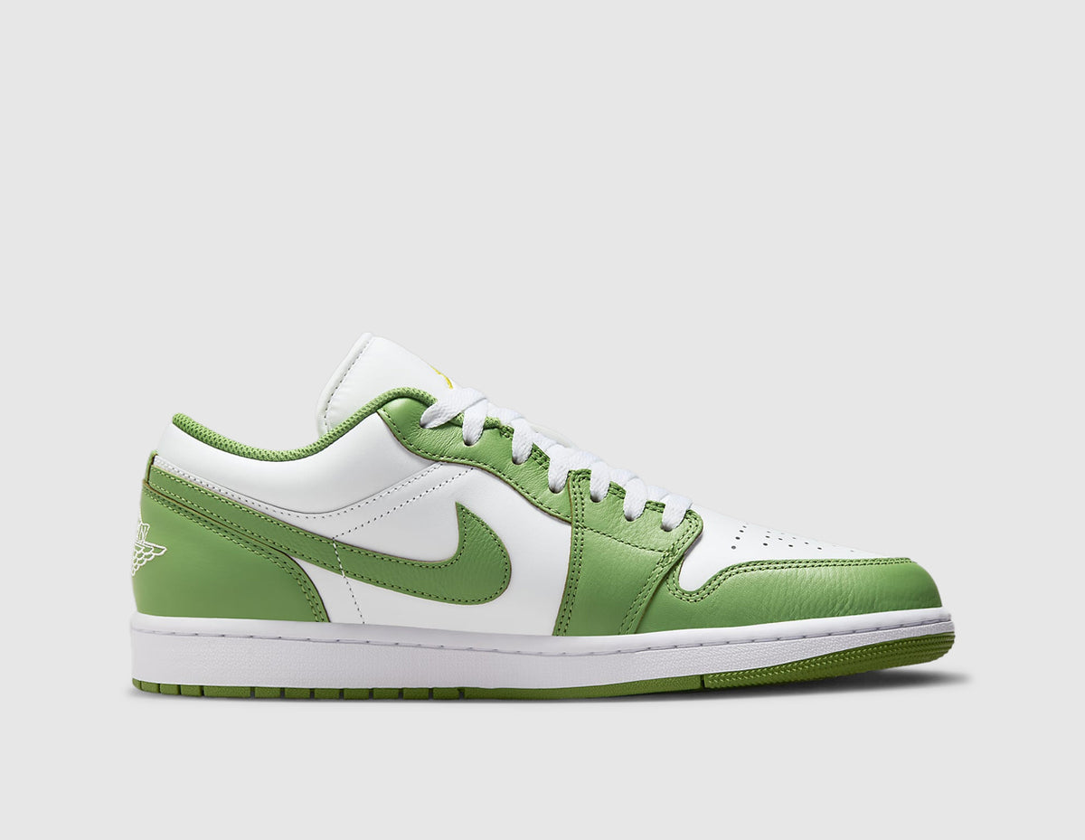 Jordan 1 Low SE White / Chlorophyll - Lightening